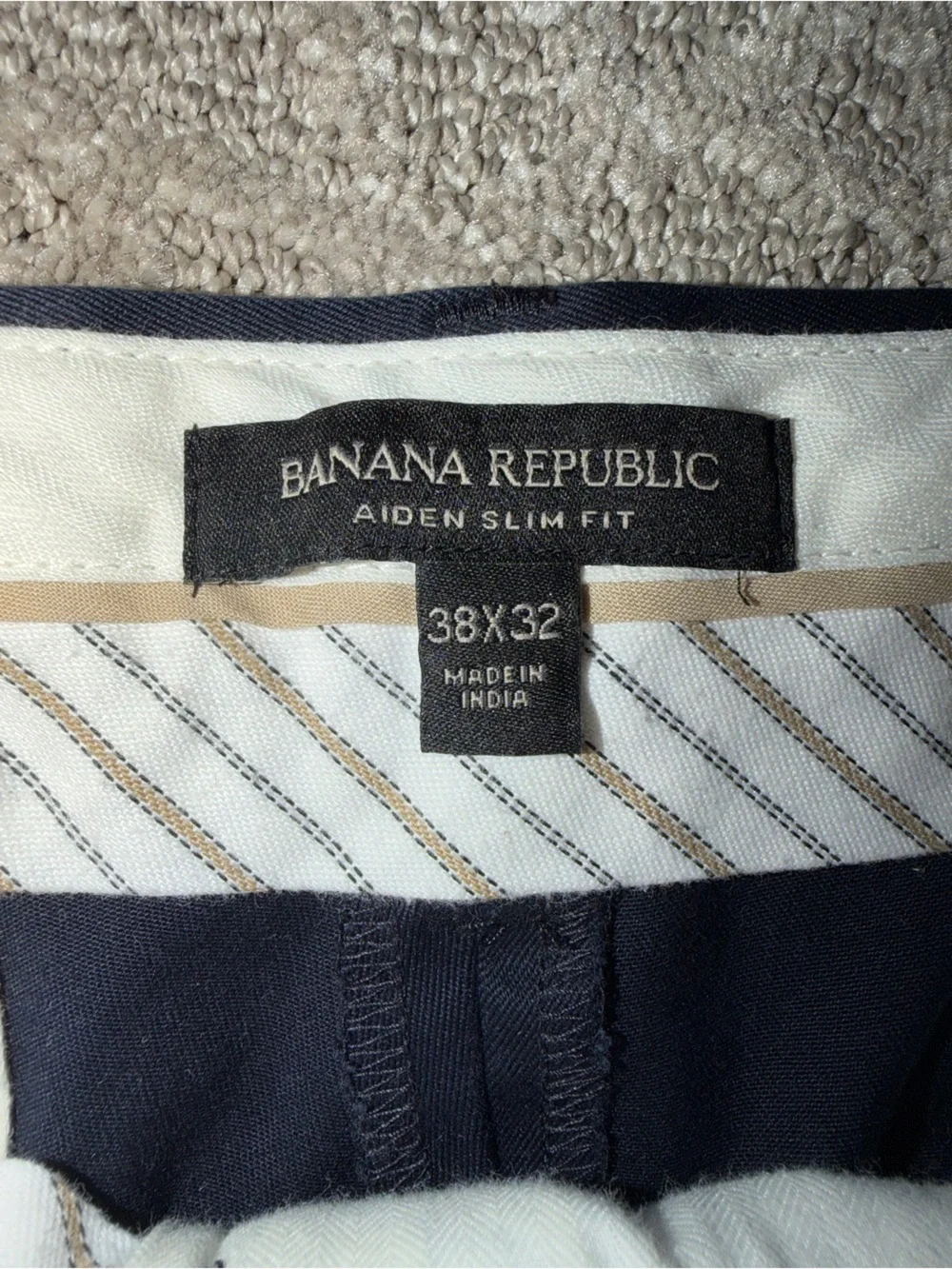 Banana Republic Navy Chino Pants
